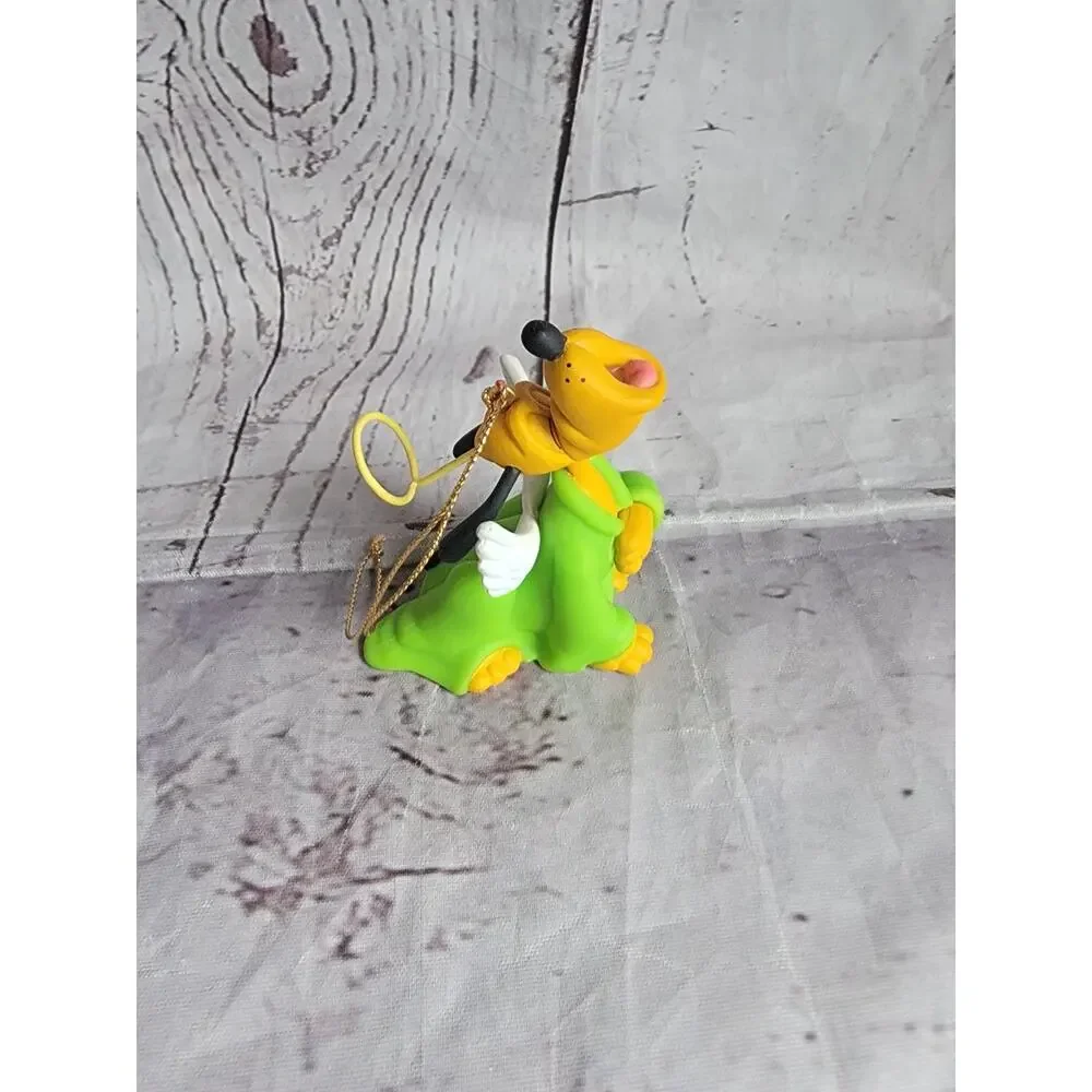 Vintage Christmas Disney Angel Pluto Singing Holiday Tree Ornament